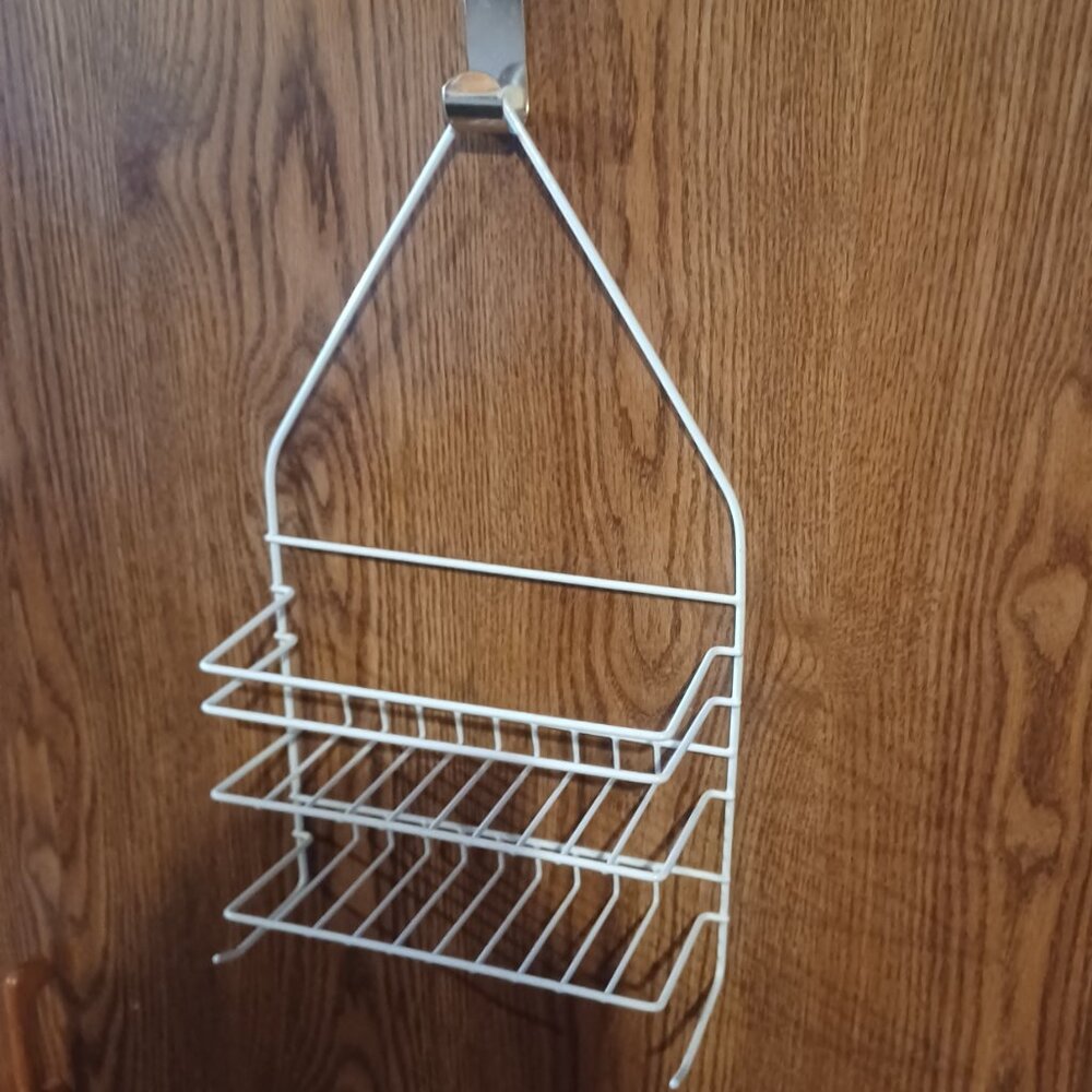 Shower Caddy White PVC - Picture 2 of 3